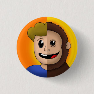 Monkey Wolf Pin