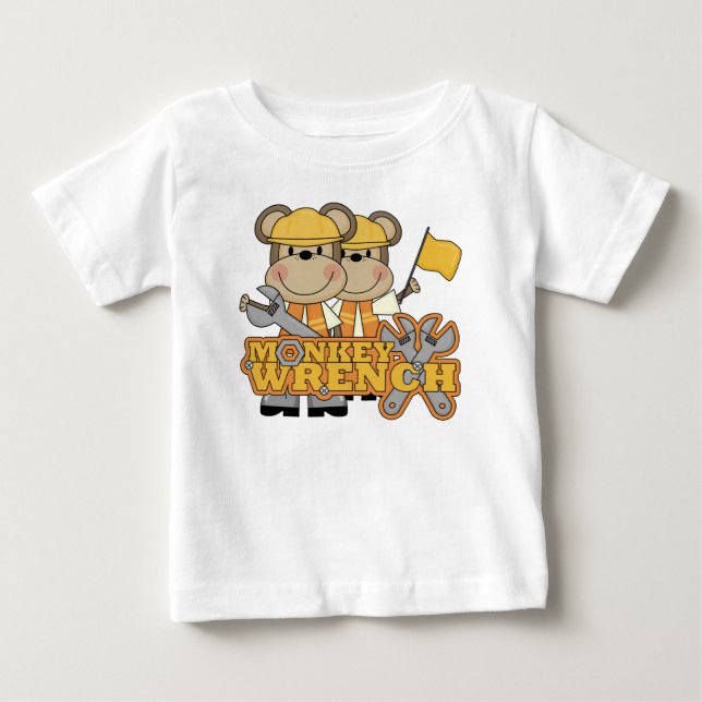 Monkey Wrench T-shirts and Gifts (Front)