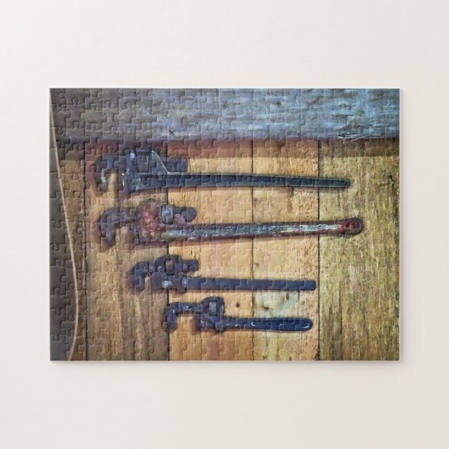Monkey Wrenches Jigsaw Puzzle (Horizontal)