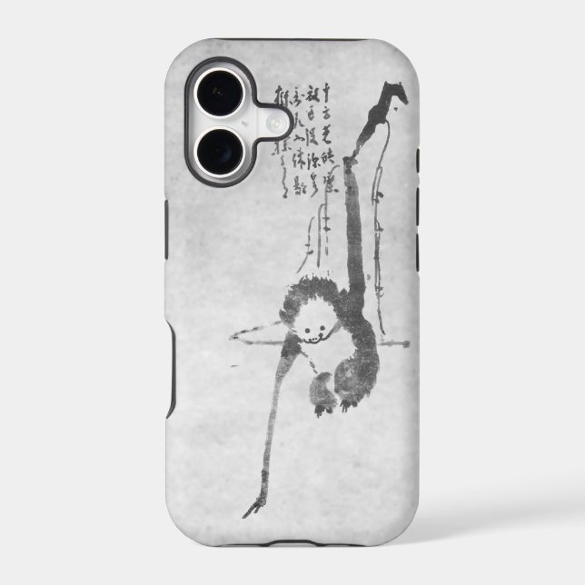Monkey zen meditation phone (Back)