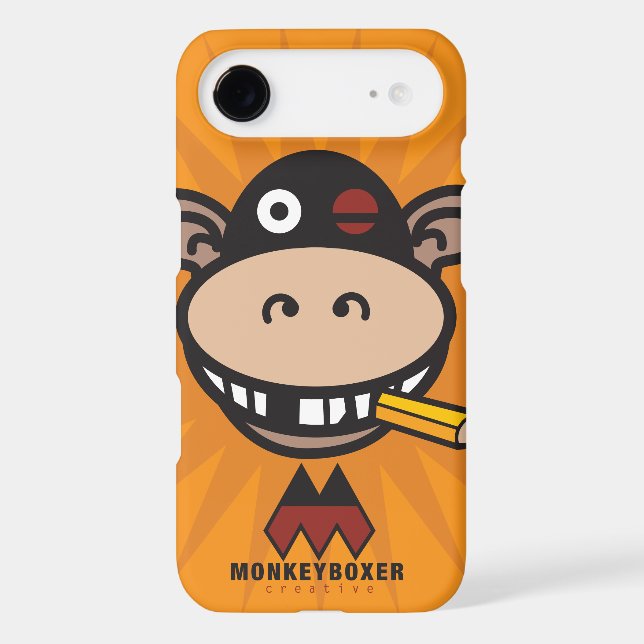 Monkeyboxer Creative iPhone Case (Back)