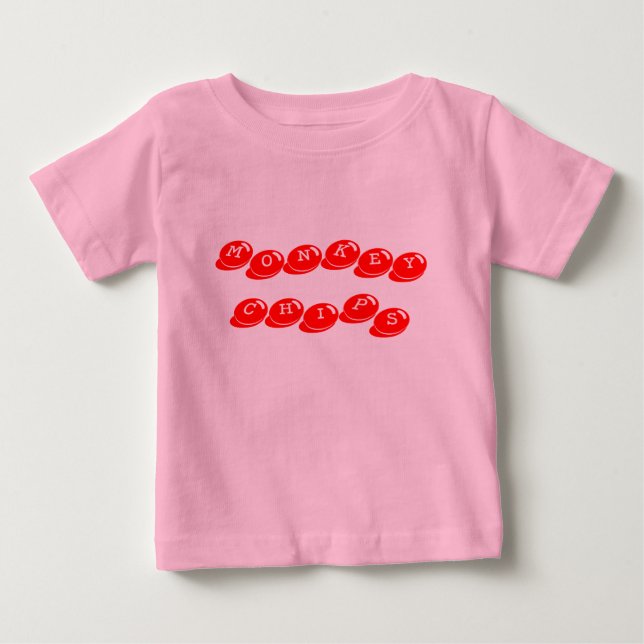 MonkeyChips Baby T-Shirt (Front)
