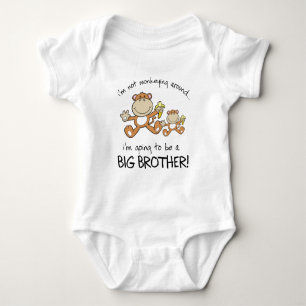 monkeying around baby bodysuit
