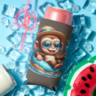 Monkeying Around Seltzer Can Cooler