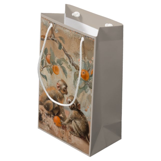 Monkeys - Gift Bag (Back Angled)