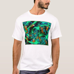 Monkeys in my Fractal - T-Shirt