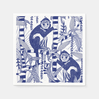 Monkeys in the Jungle Napkin
