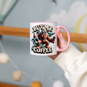Monkeys Java Robbery Buy Me A Coffee Mug