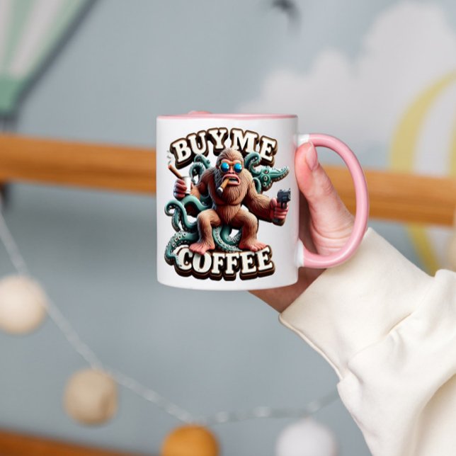 Monkeys Java Robbery Buy Me A Coffee Mug (Creator Uploaded)