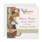 Monkeys & Leaves Baby Shower Invitation