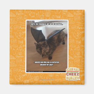 Monkeys on vacation magnet