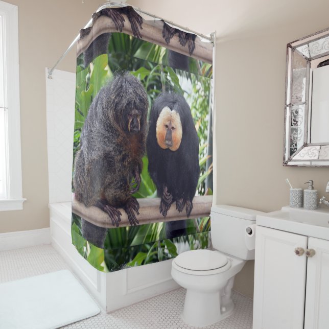 Monkeys  shower curtain (In Situ)