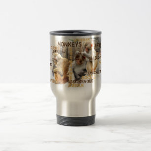 Monkeys Travel Mug