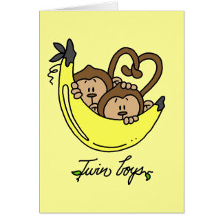Monkeys Twin Boys Tshirts and Gifts