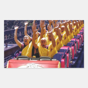 Monks-on-a-Roller-Coaster-67499.jpg Rectangular Sticker