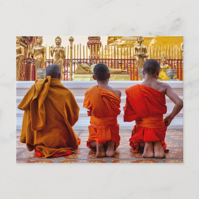 Monks Postcard (Front)