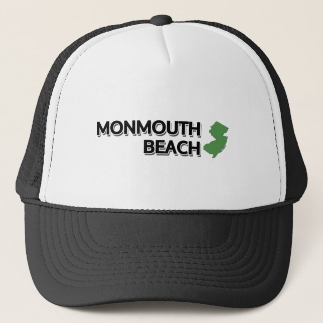 Monmouth Beach, New Jersey Trucker Hat (Front)