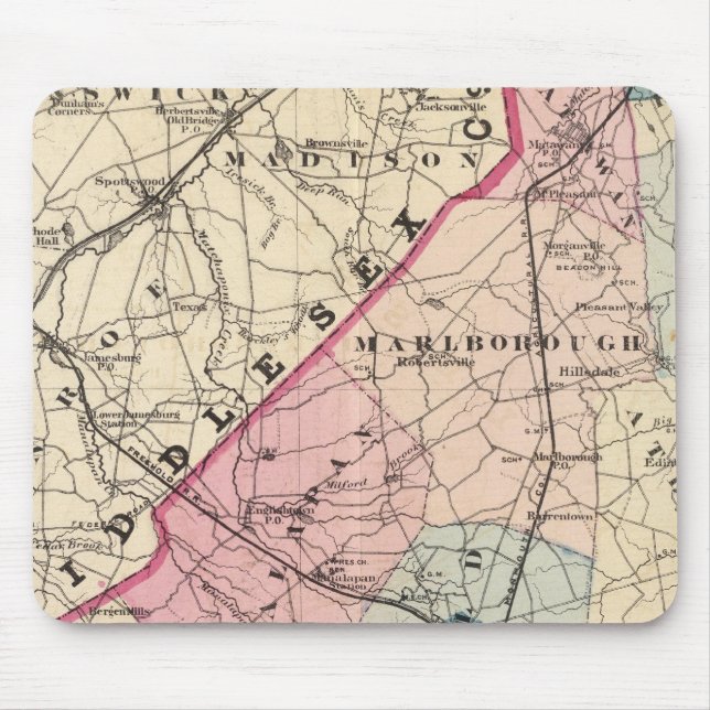 Monmouth County, NJ Mouse Mat (Front)