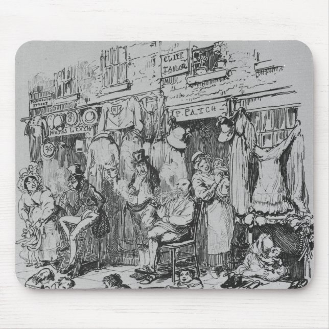 Monmouth, illustration from 'Sketches by Boz' Mouse Mat (Front)