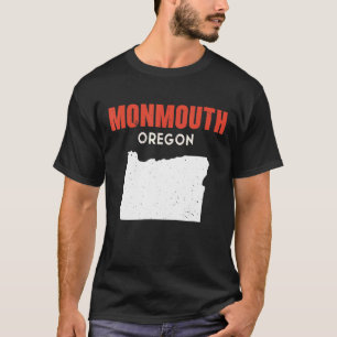 Monmouth Oregon USA State America Travel Oregonian T-Shirt