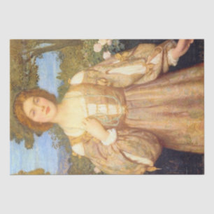 Monna Giovanna (by Edward Robert Hughes) Tissue Paper