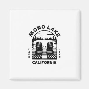 Mono Lake California Outdoors Vintage  Magnet