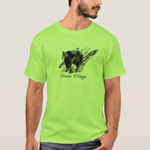 Mono Village Bear T-Shirt