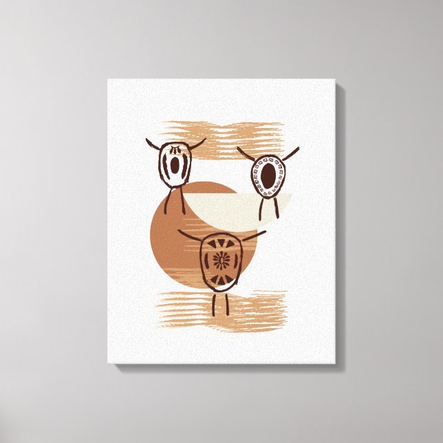 Monochromatic Bolo Tie Wall Art (Front)