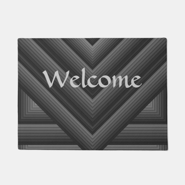Monochromatic Squared Doormat (Front)
