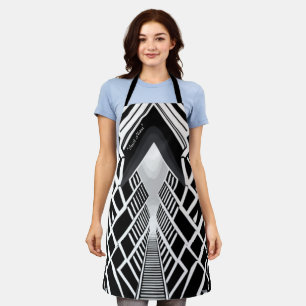 Monochromatic Stairway: Obelisk of Contrasts Apron