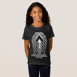 Monochromatic Stairway: Obelisk of Contrasts T-Shirt