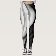 Monochromatic Wave Leggings