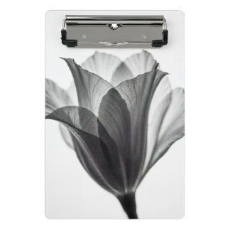 Monochrome botanical fine art photograph mini clipboard