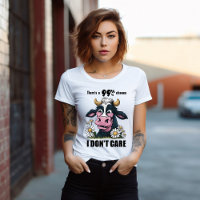 Monochrome Bovine Beauty With a Pink Nose