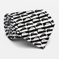 Monochrome Citroen 2CV Tiled Pattern