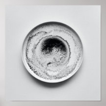 Monochrome coffee grounds texture abstract art 20