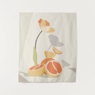 Monochrome Elegance Tapestry
