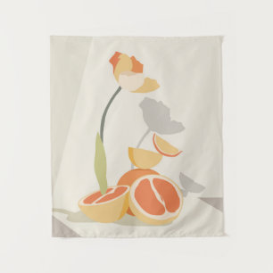 Monochrome Elegance Tapestry