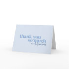Monochrome Family Thank You Cards