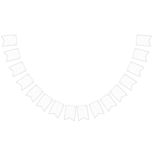 Monochrome Floral Pattern – Elegant Seamless Art Bunting (All)