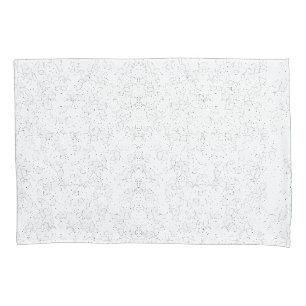 Monochrome Floral Pattern – Elegant Seamless Art Pillowcase