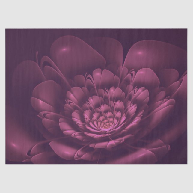 monochrome flower tissue paper (Front)