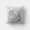 Monochrome Framed White Rose Bud