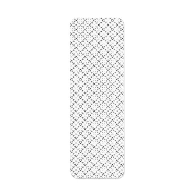 Monochrome Geometric Texture|Seamless Diamond Look (Front)