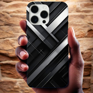 Monochrome Geometry iPhone 16 Pro Max Case
