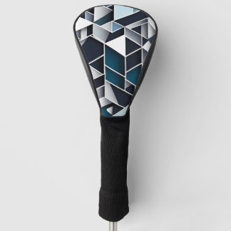 Monochrome Geometry Golf Head Cover