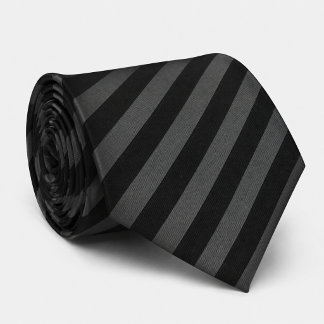 Monochrome Grey Black Diagonal  Tie