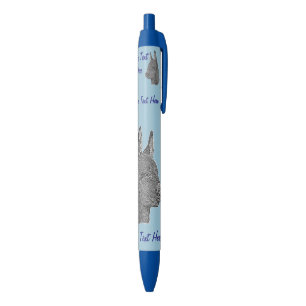 monochrome lifelike drawing of cute donkey black ink pen