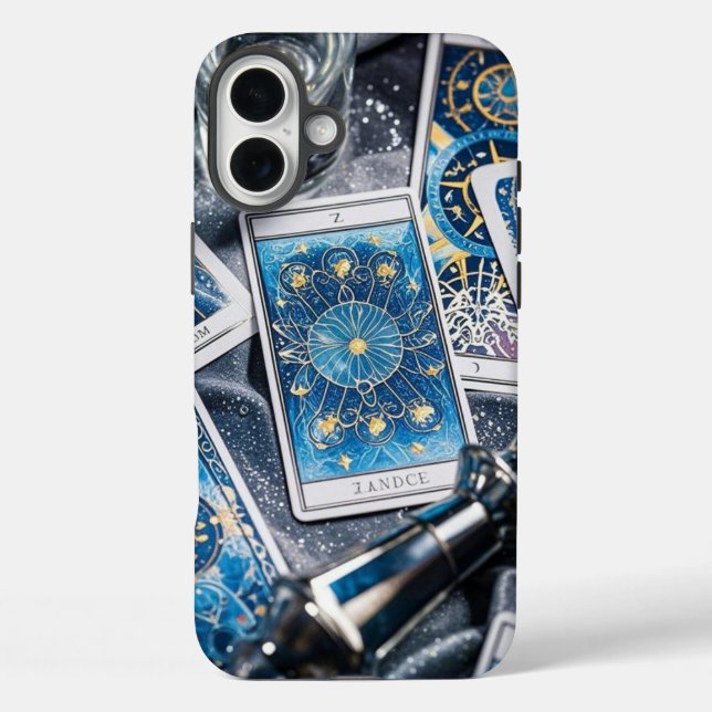 Monochrome Magic: Sleek Black & White Case (Back)