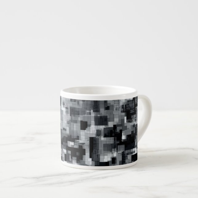 Monochrome Matrix Espresso Cup (Front Right)